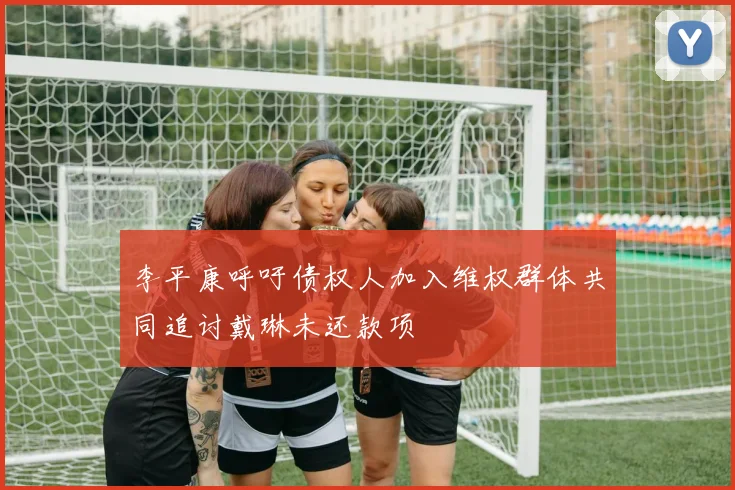 李平康呼吁债权人加入维权群体共同追讨戴琳未还款项